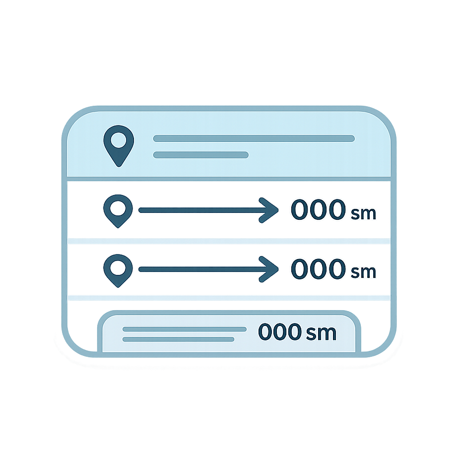 Distances Icon